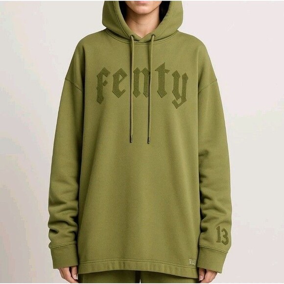 Fenty Puma by Rihanna Long Sleeve Graphic Hoodie M - Picture 1 of 8